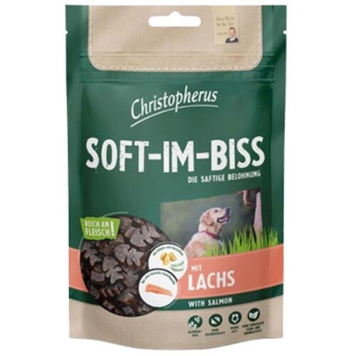 Christopherus soft imbiss - poslastica za pse (losos) 125g Slike