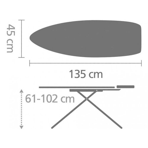 Brabantia Likalna deska Titan Oval D &amp;ndash; Slike