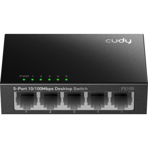 Switch Cudy FS105, 5-Portni, 10/100 Mbps, metalni Cijene