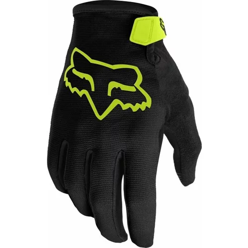 Fox Ranger Gloves Black/Yellow XL Kolesarske rokavice