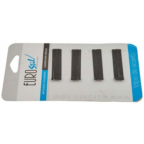 Eurostil Sponke za lase 24 Clips 50 mm Črna (24 pcs), (21058796) Cene