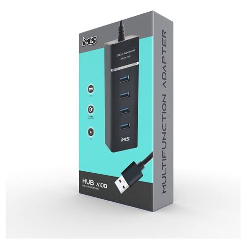 Ms CABLE USB HUB A100, 4xUSB3.0, Slike