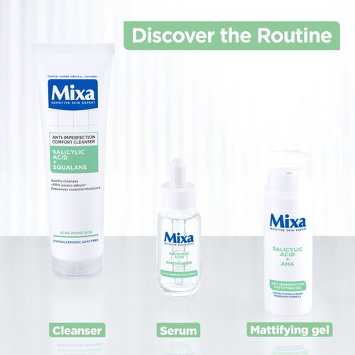 Mixa Gel za či&amp;scaron;ćenje protiv nepravilnosti 150 ml Slike