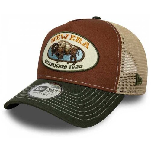 New Era Kape s &amp;scaron;iltom Animal patch trucker newera Zelena Slike