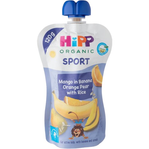Hipp organic sport kašica mango pomorandža kruška 120g Cene