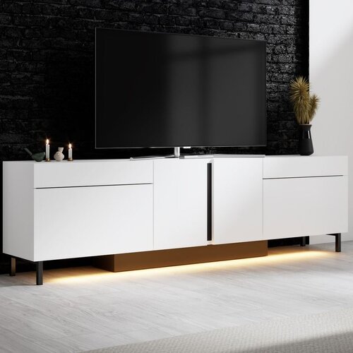 Hanah home TV komoda, bijela Cene