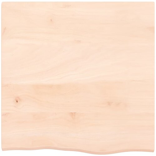  Zidna polica 60 x 60 x 2 cm od neobrađene masivne hrastovine Slike