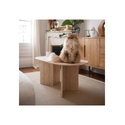 Hanah home mermerni sto za kafu bovino travertine (573MRB1230) Slike