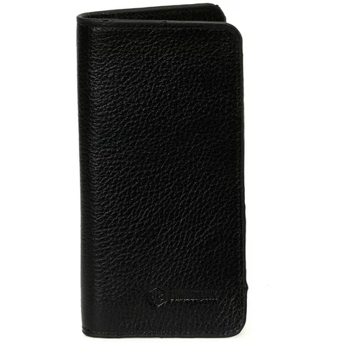 Lumberjack Leather Phone Wallet 3fx Black Men's Wallet