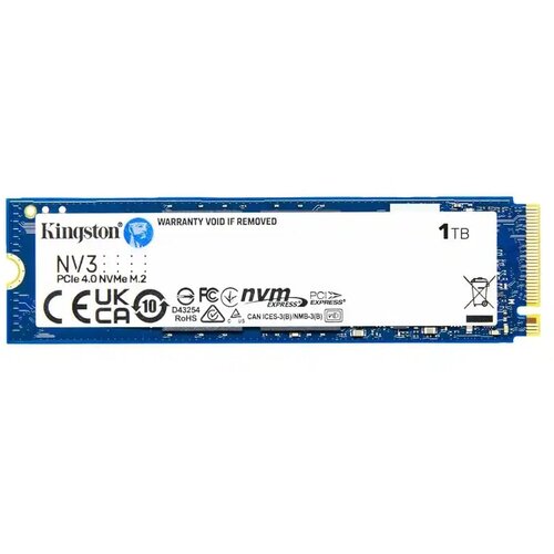 Kingston SSD M.2 NVME 1TB SNV3S/1000G 6000MBs/4000MBs Slike
