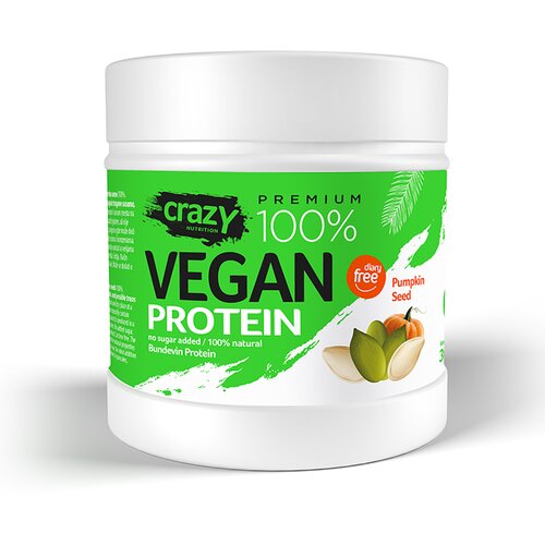 Crazy Bundevin Crazy Vegan protein, 300g Slike
