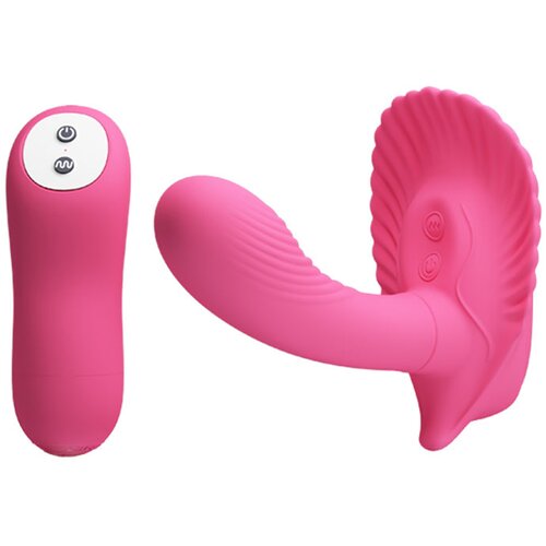 Pretty Love Vibrator G-točke Fancy Clamshell z daljincem Cene