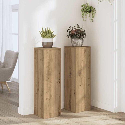 Stalci za biljke 2 kom 25x25x80 cm konstruirano drvo Cijene