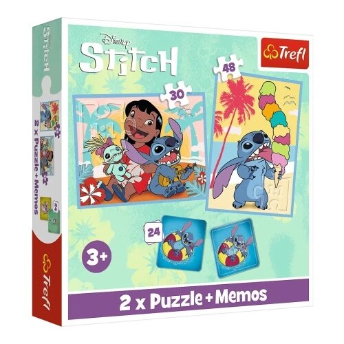 Tref line puzzle lilo i stitch 2 u 1 ( T35851 ) Slike