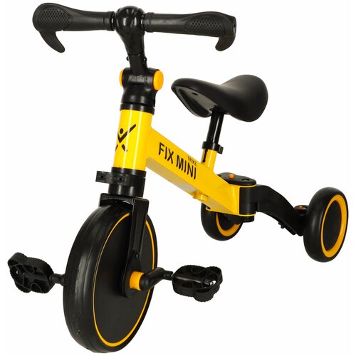  Sklopivi multifunkcionalni tricikl Fix Mini 3u1 - žuti Cijene