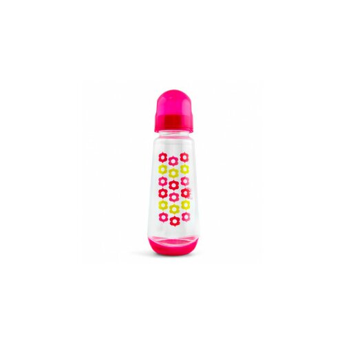 Elfi plastična flašica sa silikonskom cuclom 250ml RK02 - roze Cene