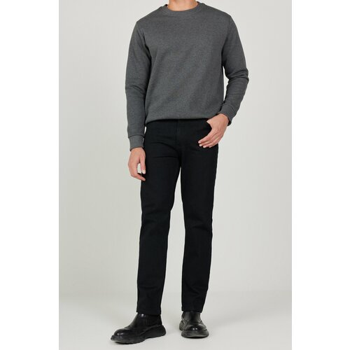 AC&Co / Altınyıldız Classics Men's Black Extra Slim Fit Slim Fit Riss Cotton Flexible Denim Jean Jeans Cene