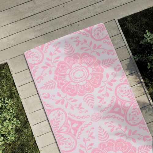 vidaXL Vanjski tepih ružičasti 80 x 250 cm PP Cijene