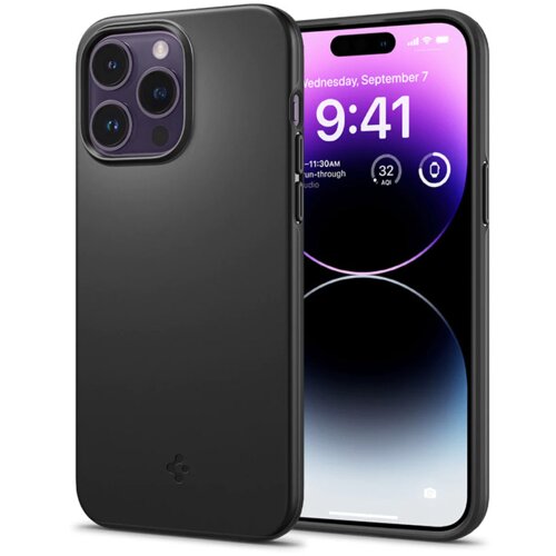 Spigen iPhone 14 Pro Max Rigid and Ultra-Thin Case, Thin Fit Series - crn, (20713926) Cene