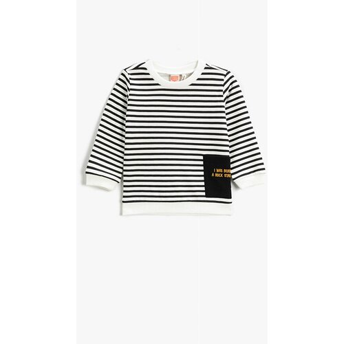 Koton Boys Long Sleeve Printed Sweatshirt 3wmb10009tk Slike