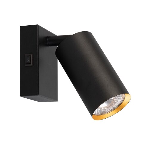  Brilagi - Zidno spot svetlo SELE 1xGU10/30W/230V crna/zlatna Slike
