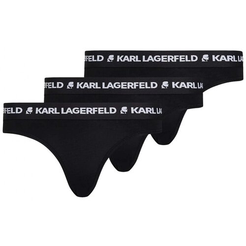 Karl Lagerfeld Spodnje hlače LOGO BRIEF 3P Črna Cene