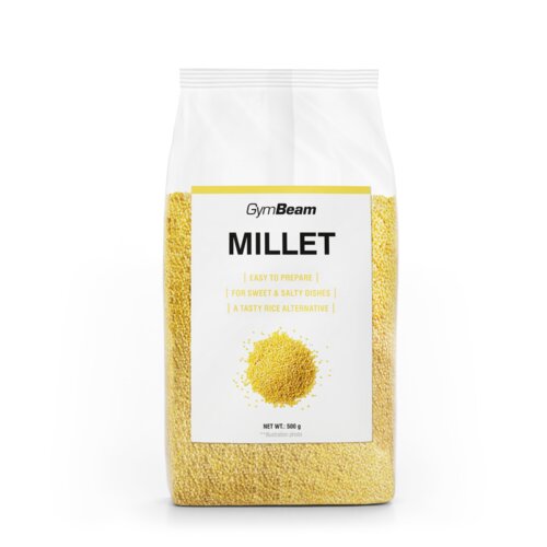 GymBeam Millet 500 g cookies & krém Cene
