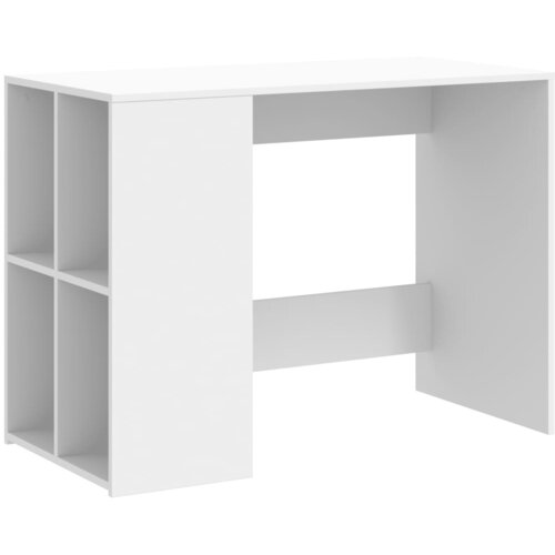 Maison Chic Pisalna miza - pisarniška miza - Računalniška miza bela 102x50x75 cm inženirski les, (21785152) Cene