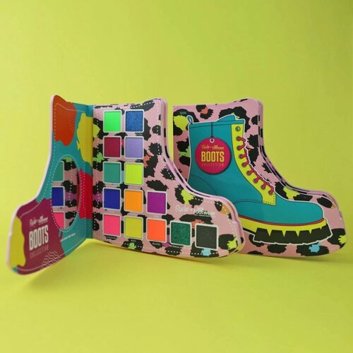 Rude Cosmetics paleta senki za oči rude x koi footwear boots collection - lozo green rain boots Slike