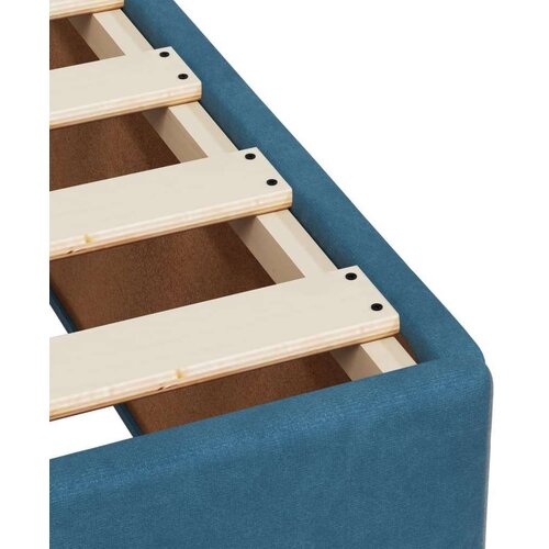 VidaXL okvir za krevet plavi 120 x 200 cm bar&amp;scaron;unasti Slike