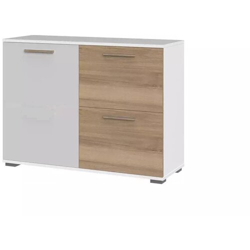 Jela KOMODA C2-Perla siva mat lak/pacifik oreh Cene