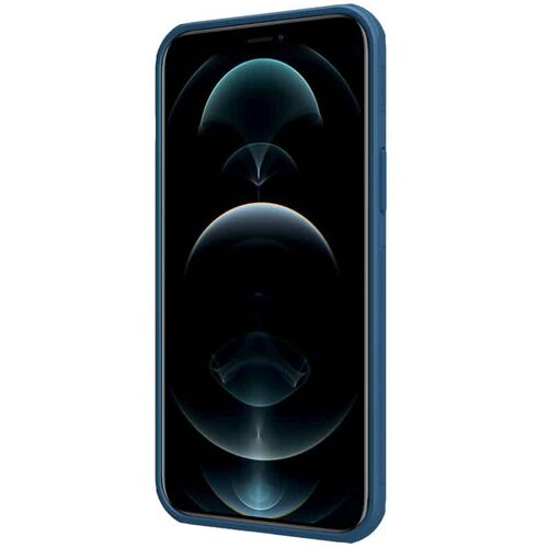 Nillkin Super Frosted Shield (Magnetic Case) za iPhone 13 Pro Peacock blue Slike
