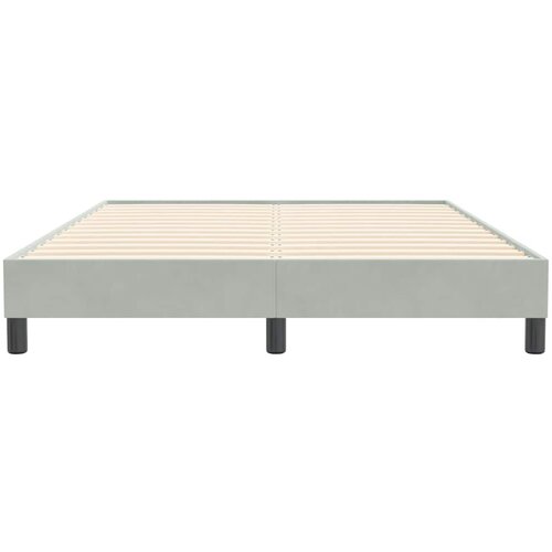  Okvir kreveta bez madraca svijetlo sivi 160x210 cm bar&amp;scaron;un Slike
