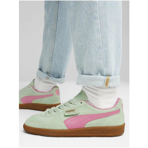 Puma Pink and green suede sneakers Palermo - Men's Slike