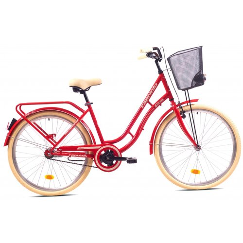 Capriolo City Bike Picnic 26 Crvena i Bež 17 Cene