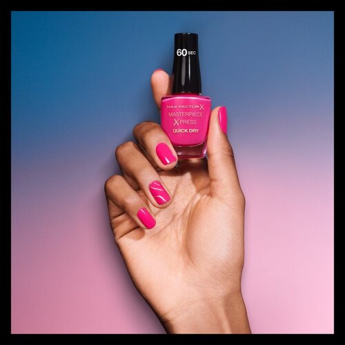 Max Factor Masterpiece Xpress hitro su&amp;scaron;eči lak za nohte odtenek 250 Hot Hibiscus 8 ml Slike