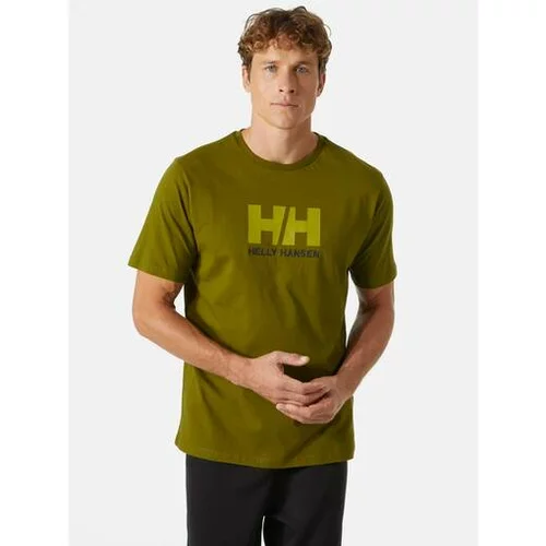 Helly Hansen Majica kratkih rukava HH LOGO T-SHIRT za muškarce, boja: bijela, s aplikacijom, 33979