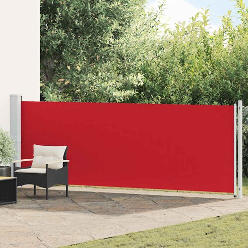  Uvlačiva bočna tenda za terasu 140 x 600 cm crvena Cijene