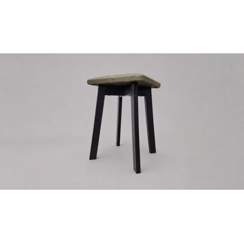  Tabure LUBE 36x36 cm crna/zelena Slike