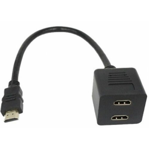 Fast Asia kabl HDMI - HDMI M/2F (spliter) Black kabal Slike