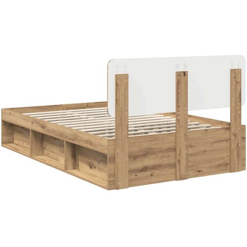  Okvir za krevet Umjetnička hrastovina 120 x 200 cm Slike