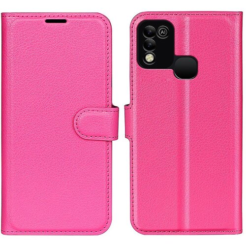 INORCO Za Infinix Hot 11 Play Litchi Texture PU usnjena denarnica proti padcu Shell preklopna torbica za telefon, (22033629) Cene