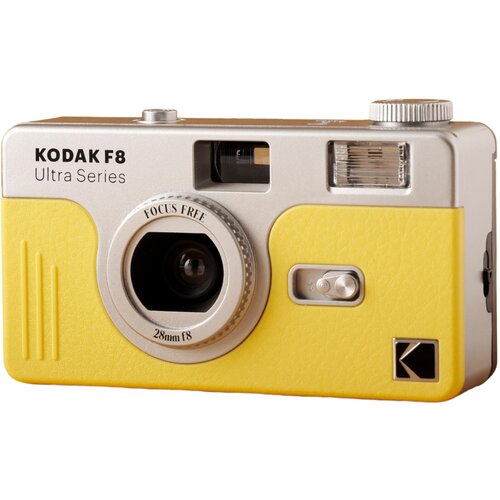 Kodak analogni fotoaparat F8 Žuti Slike