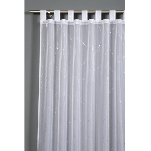 Gardinia Bela prosojna zavesa 245x140 cm Voile - Gardinia Cene