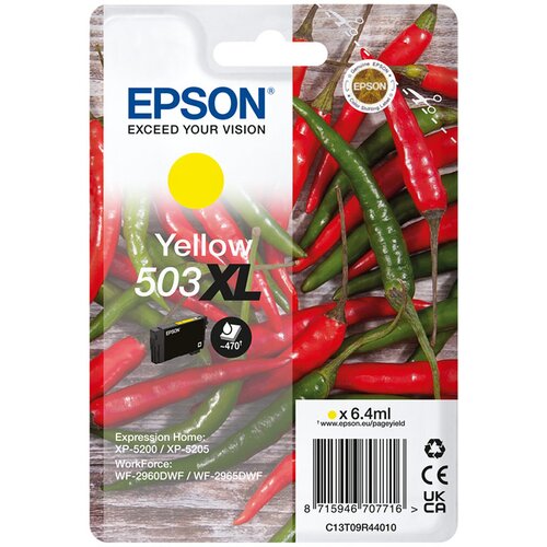 Epson Originalna rumena kartu&amp;scaron;a s črnilom Single Pack 503Xl, (22112436) Slike