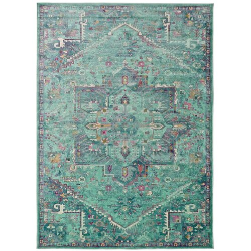 Universal zeleni tepih od viskoze Lara, 120 x 170 cm Slike