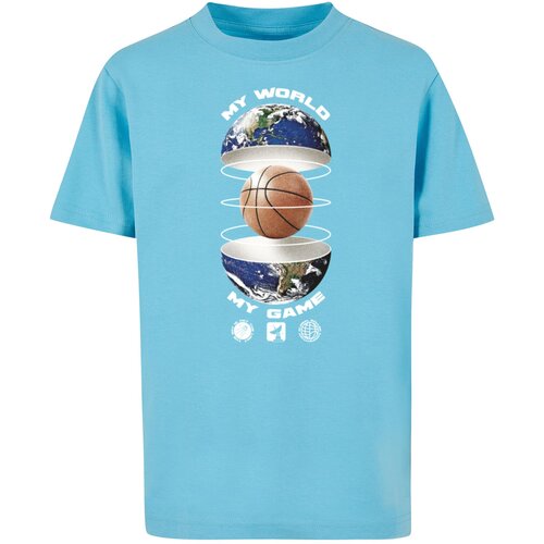 Mister Tee Children&amp;#039;s T-shirt Ballin World blue Slike