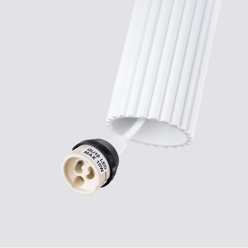  Brilagi - LED luster na sajli CRESTO 1xGU10/10W/230V bela Slike