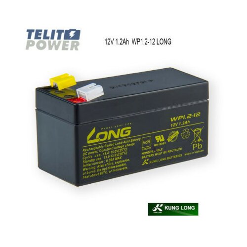 Telit Power kungLong 12V 1.2Ah WP1.2-12 Long ( 0809 ) Slike