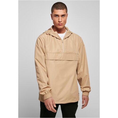 Urban Classics Plus Size Recycled Basic Pull Over Jacket unionbeige Cene